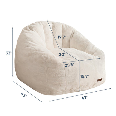 Bean bag chair#color_beige