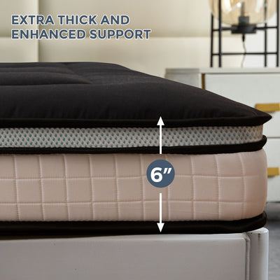futon mattress#quilted_supreme6inch