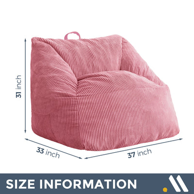 bean bag chair#color_pink
