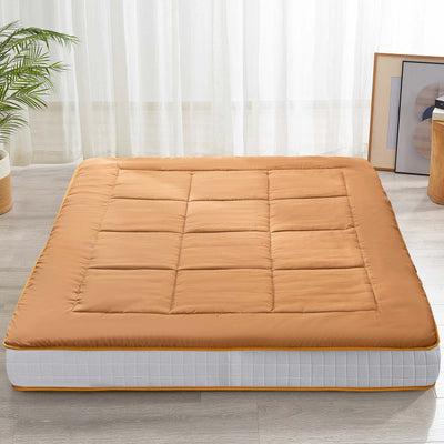 futon mattress#color_6inch-square-brown