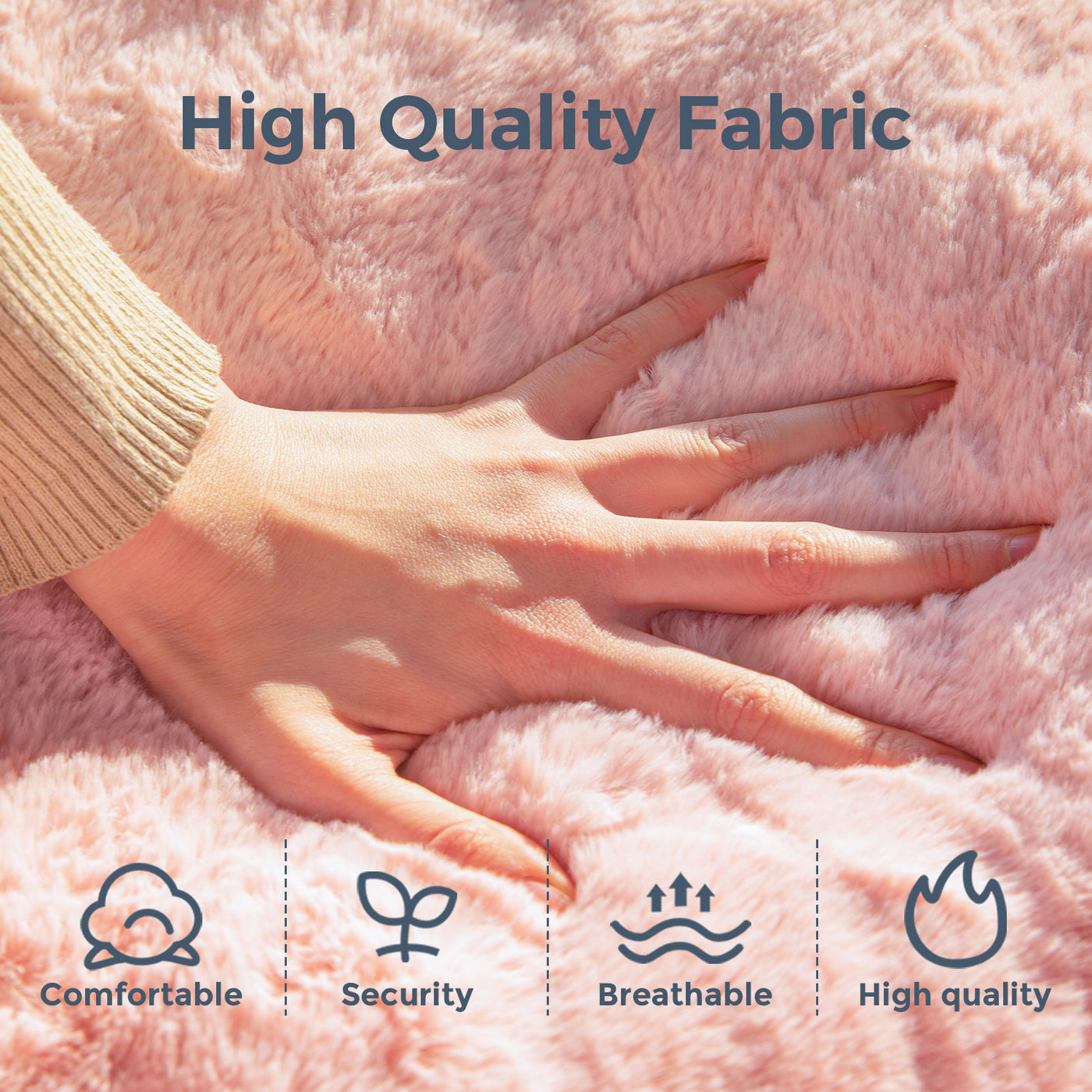 MAXYOYO Single Faux Fur Sofa Bed – Lounge & Sleeper in One, Pink