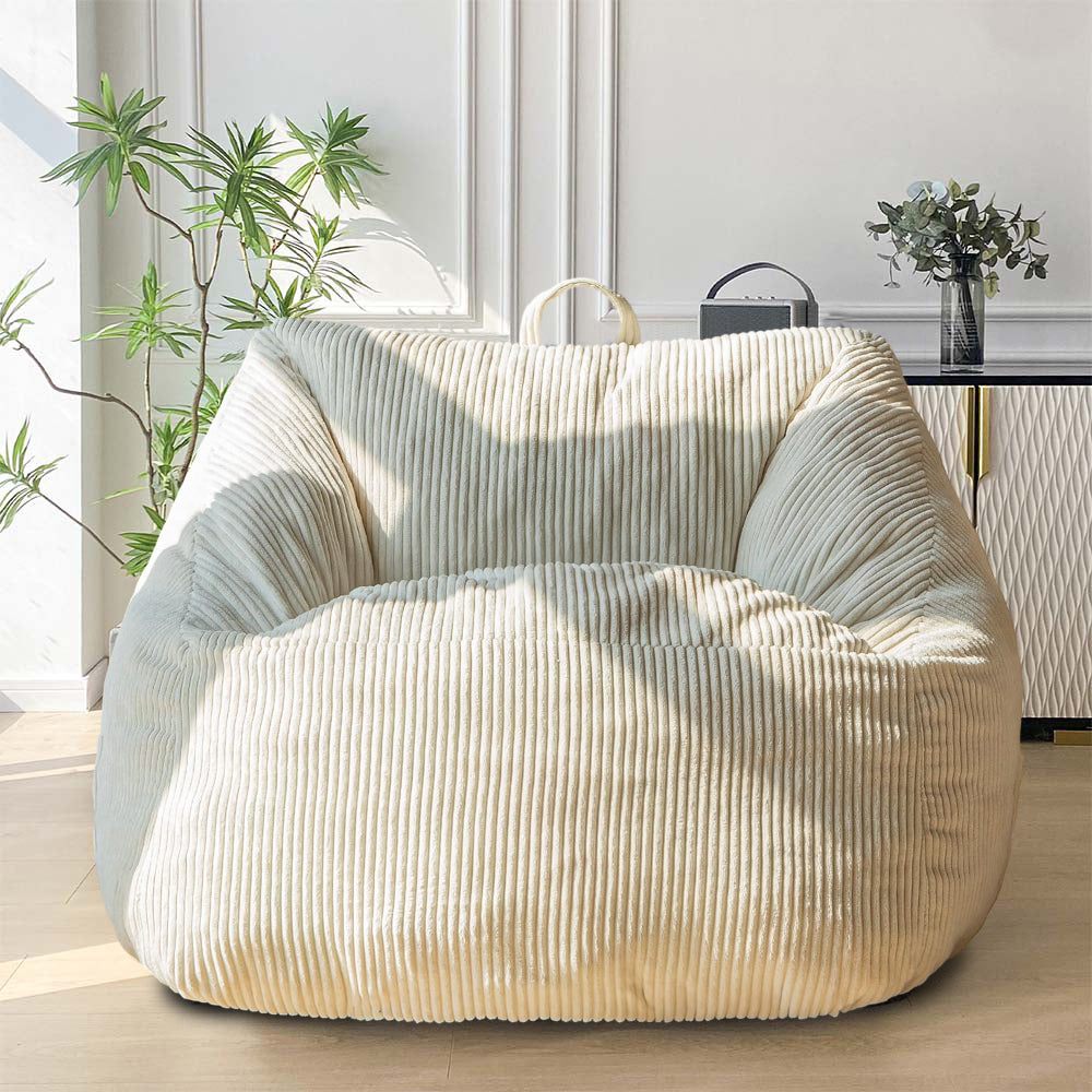 bean bag chair#color_beige