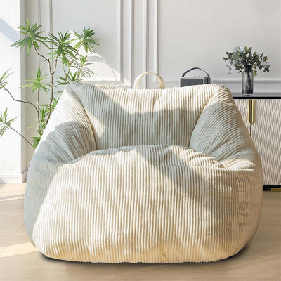 bean bag chair#color_beige