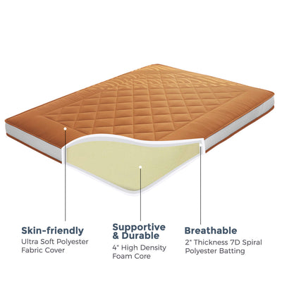 futon mattress#color_6inch-light-brown2