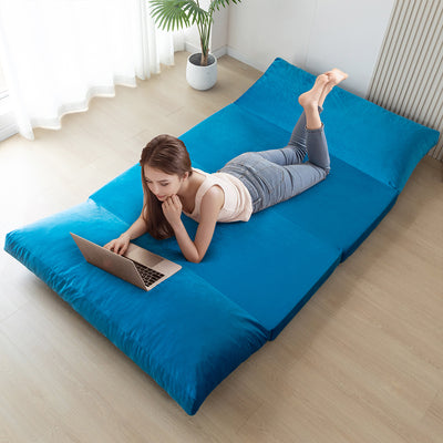 floor sofa bed#color_blue