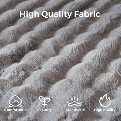 MAXYOYO 3-Seater Bubbled Bean Bag Chair – Tufted Boneless Couch for Living Room, No Assembly