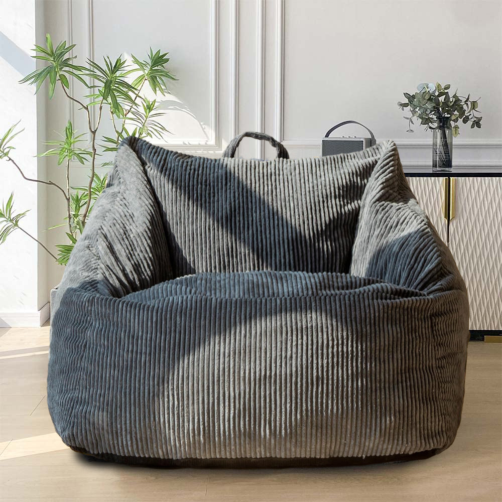 bean bag chair#color_dark-grey