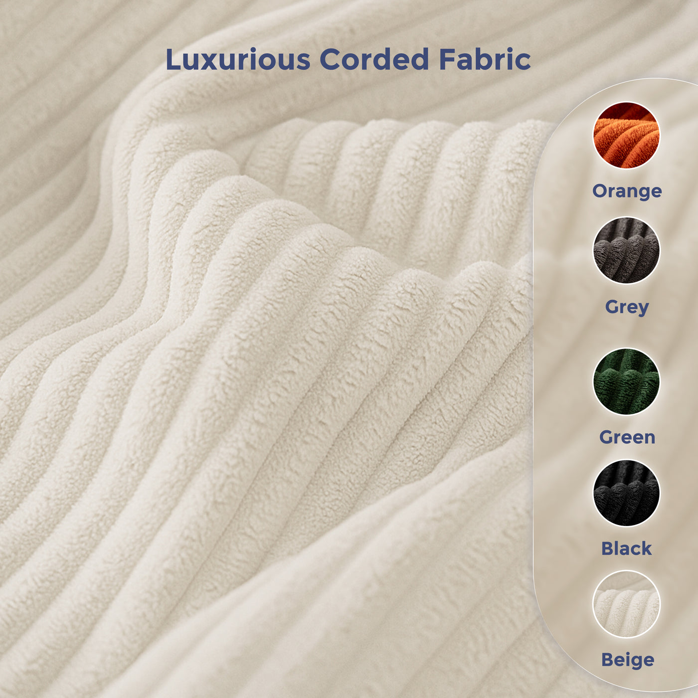 MAXYOYO Modular Sectional Sofa Couch, Loveseat Boneless Cloud Couch for Living Room, Sofa in A Box, Upholstered Cozy Chair with Tufted Craft, No Assembly Required, Beige