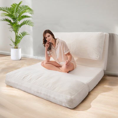 floor sofa bed#color_cream-white