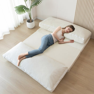 floor sofa bed#color_cream-white