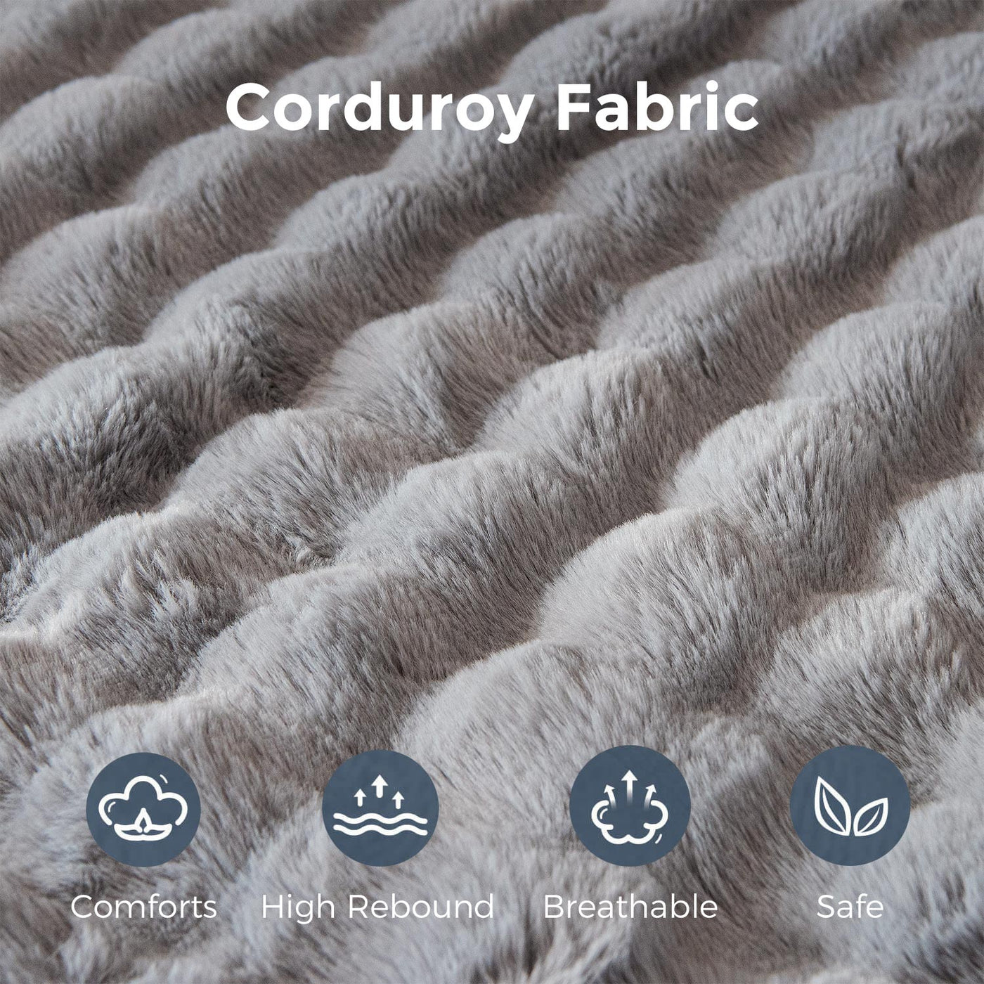 MAXYOYO Bubble 104" Modular Sectional Couch with L-Shape Chaise, Modern Boneless Couch for Living Room, Sofa in A Box