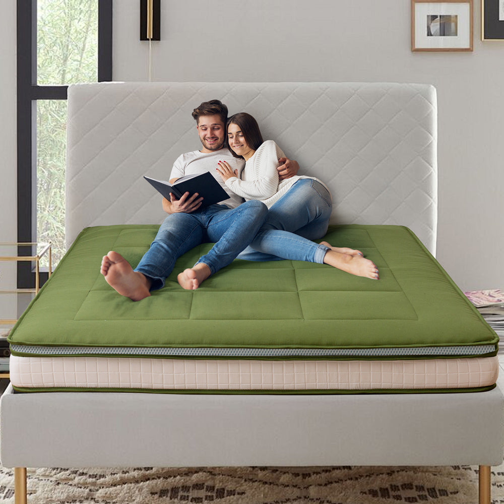 DreamLux Supreme 6" Pillow Top Futon Mattress, Green