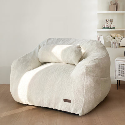 bean bag chair#color_beige