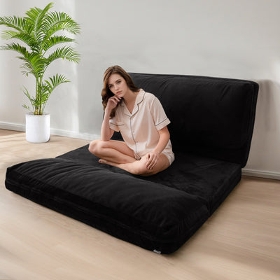 bean bag bed#color_black