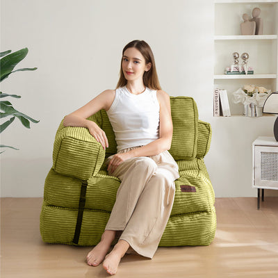 bean bag sofa bed#color_green
