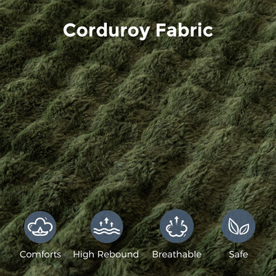 MAXYOYO Bubble 104" Modular Sectional Couch with L-Shape Chaise, Modern Boneless Couch for Living Room, Sofa in A Box