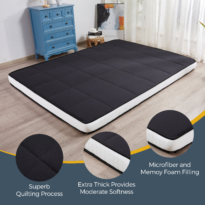 futon mattress#color_6inch-black