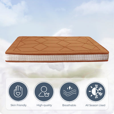 futon mattress#color_6inch-geometric-brown