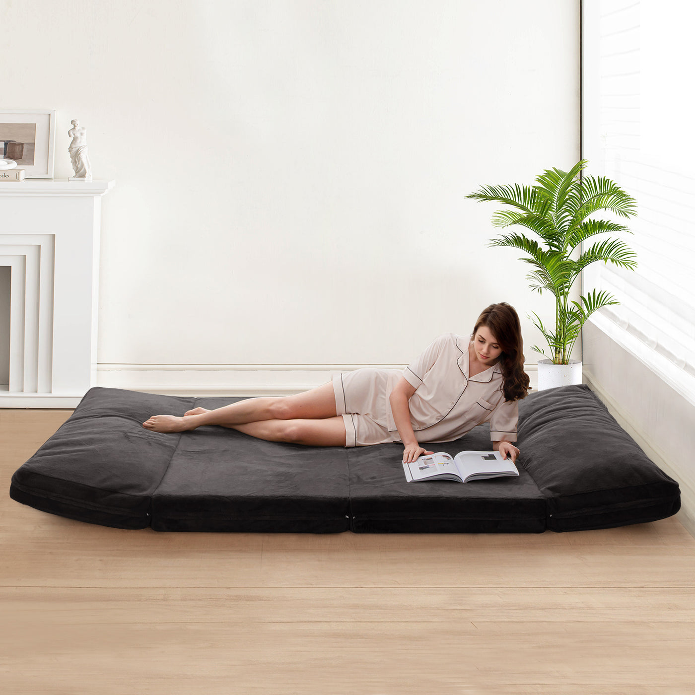 floor sofa bed#color_dark-grey