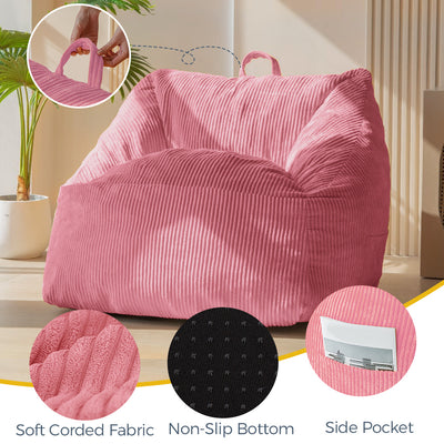 bean bag chair#color_pink