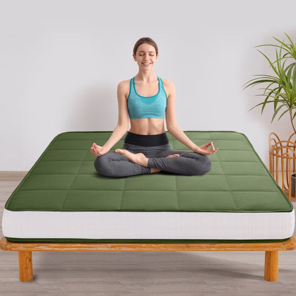 8 inch mattress#qulited_square-topper