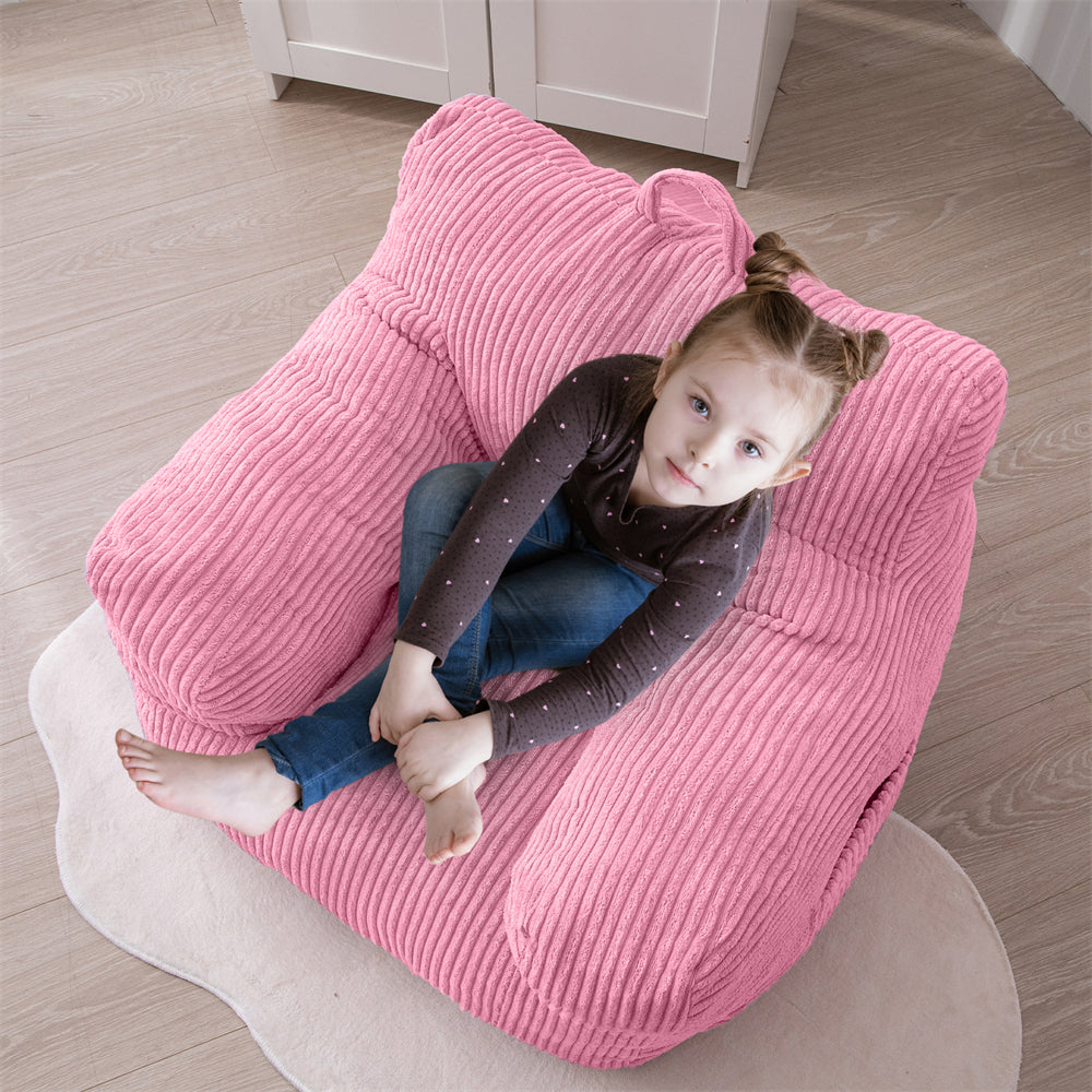Bean Bag Kids Occasional Chair MAXYOYO Kids Corduroy Bean Bag