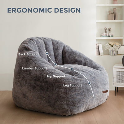 Bean bag chair#color_dark-grey