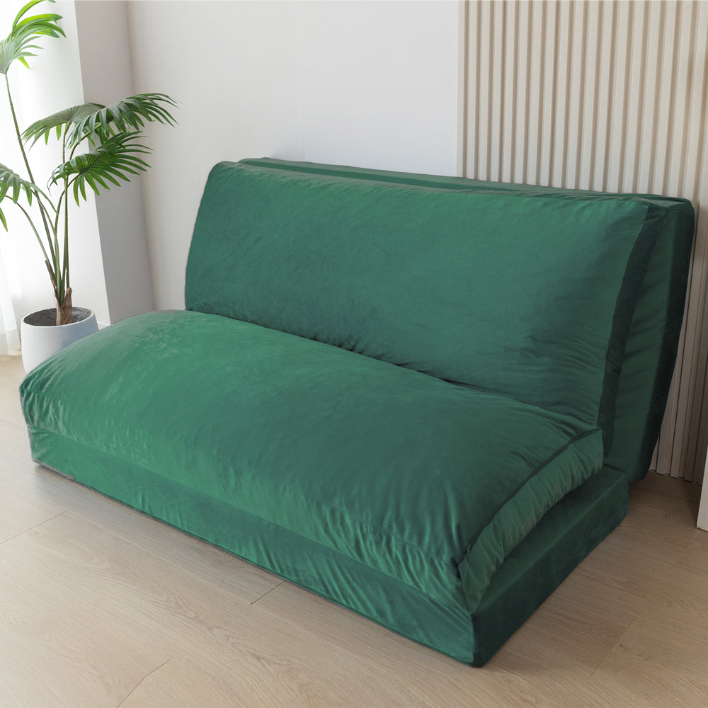 floor sofa bed#color_green