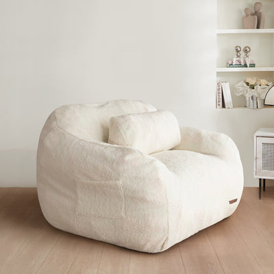 bean bag chair#color_beige