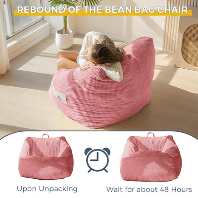 bean bag chair#color_pink