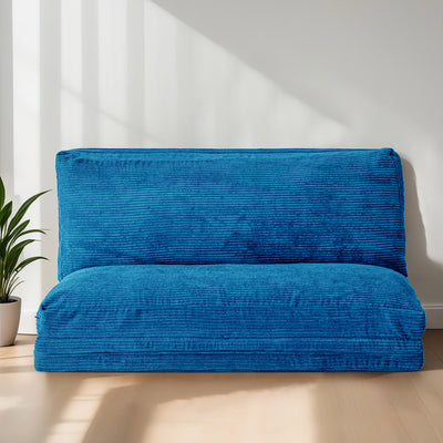 bean bag folding sofa#color_blue