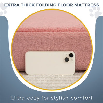 floor sofa bed#color_pink