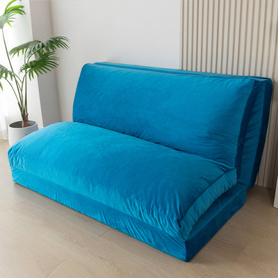 floor sofa bed#color_blue