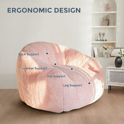 Bean bag chair#color_pink