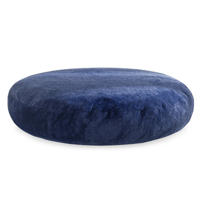 MAXYOYO 2-in-1 Kids Bean Bag Bed, Convertible Kids Bean Bag Chair to Bed, Floor Cushion (Blue)