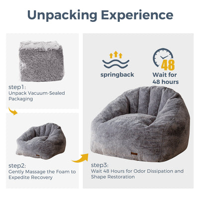 Bean bag chair#color_dark-grey