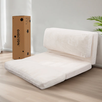 bean bag bed#color_cream-white