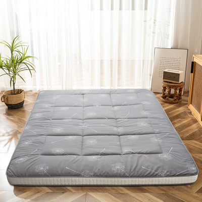 MAXYOYO Futon Mattress Japanese Floor Mattress, Grey Dandelion Pattern Futon Mattress