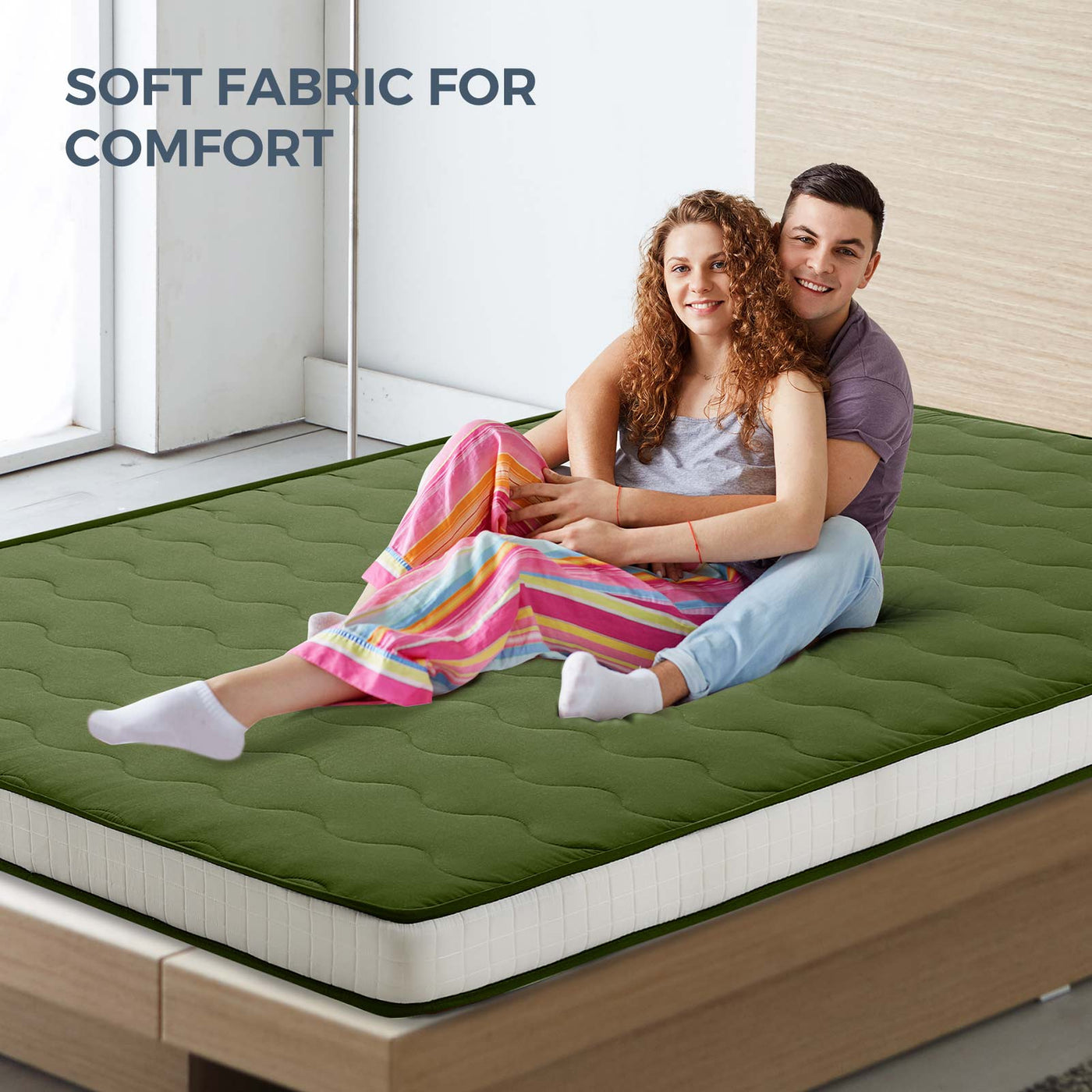 futon mattress#quilted_wave