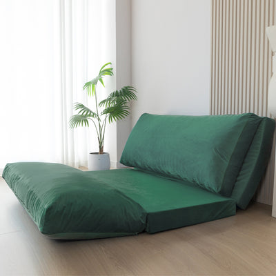 floor sofa bed#color_green
