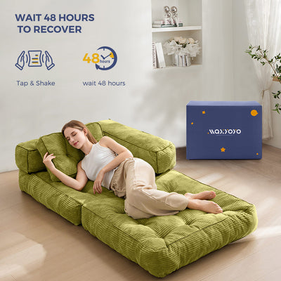 bean bag sofa bed#color_green