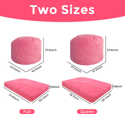 bean bag beg#color_pink