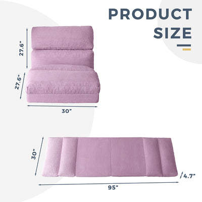 bean bag sofa bed#size_single-30x95-inch