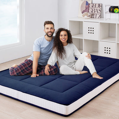 CloudCozy Elite 6" Futon Mattress, Navy