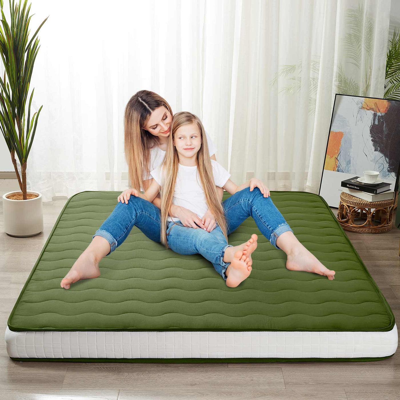 futon mattress#quilted_wave