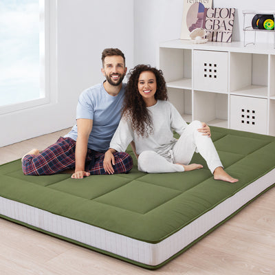 CloudCozy Elite 6" Futon Mattress, Green