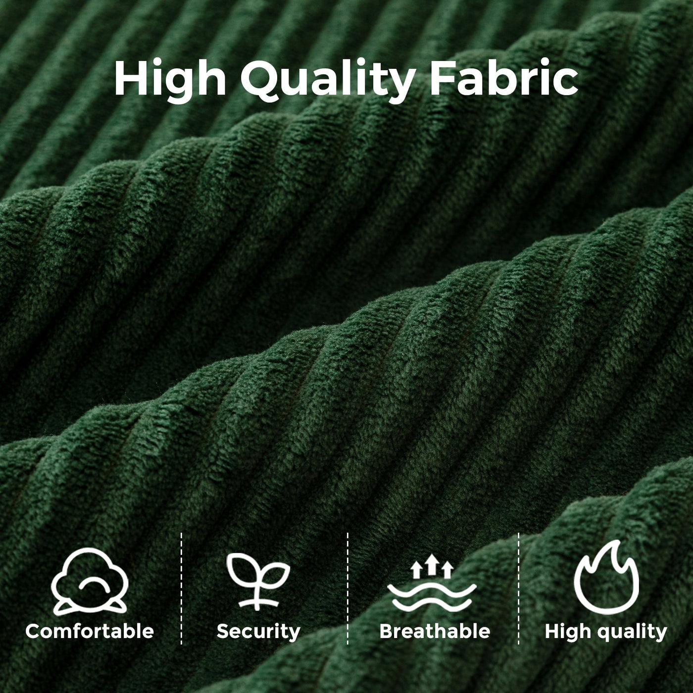 L Shaped Modular Sofa #color_green