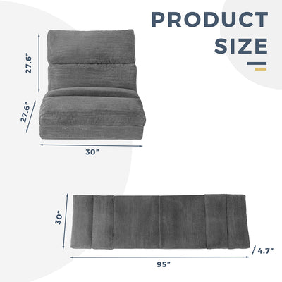 bean bag sofa bed#size_single-30x95-inch