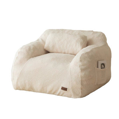 bean bag chair#color_beige