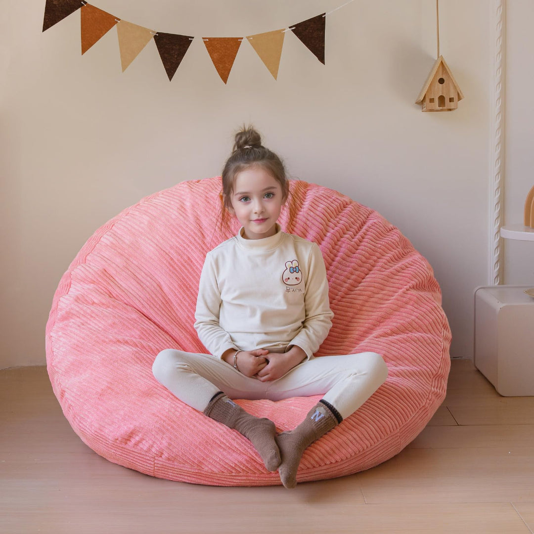 Corduroy Bean Bags Chairs Near Me MAXYOYO 3-in-1 Kids Convertible